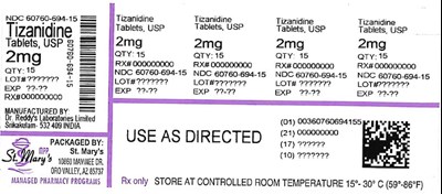 Tiz (Tizanidine 60760 694 15)